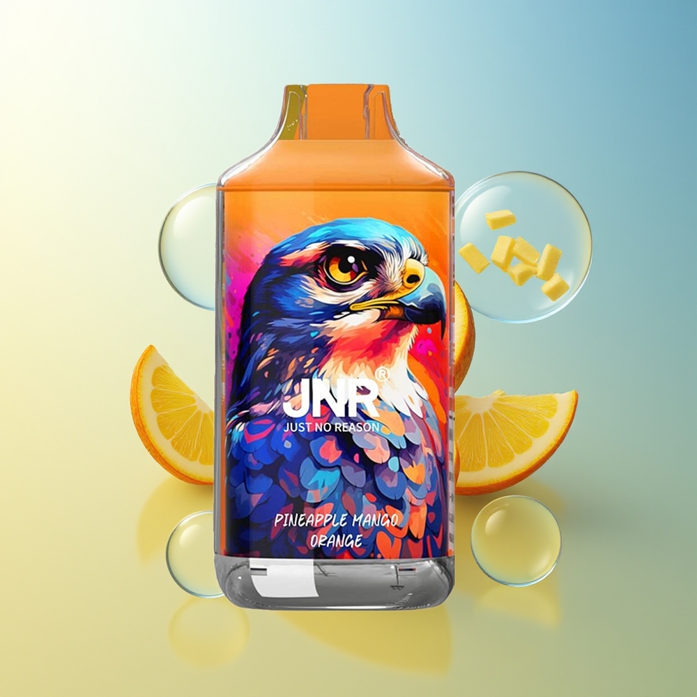 JNR Falcon 16000 Puff Ananas Mango Arancia 850 mAh Dual Mesh Coil