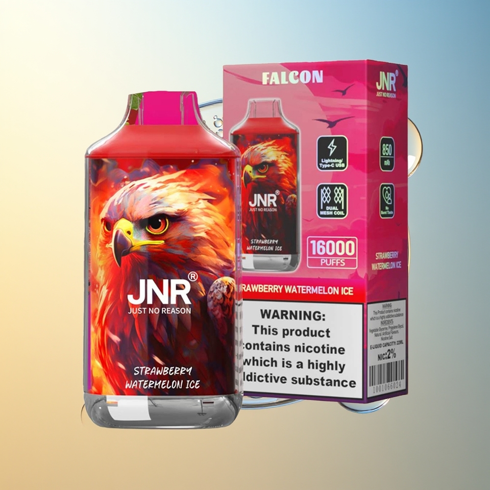 JNR Falcon 16000 Puff Fragola Anguria Ghiaccio 850 mAh