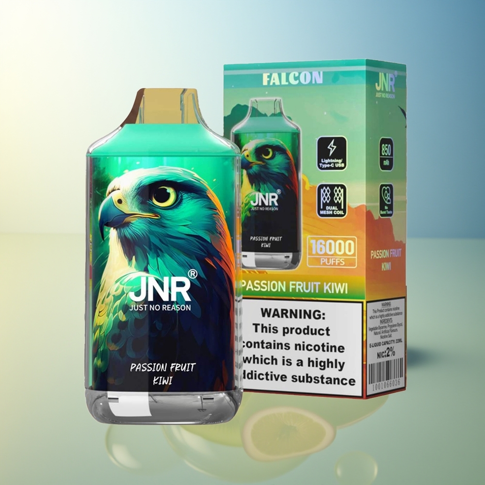JNR Falcon 16000 Puff Frutto della Passione Kiwi 850 mAh
