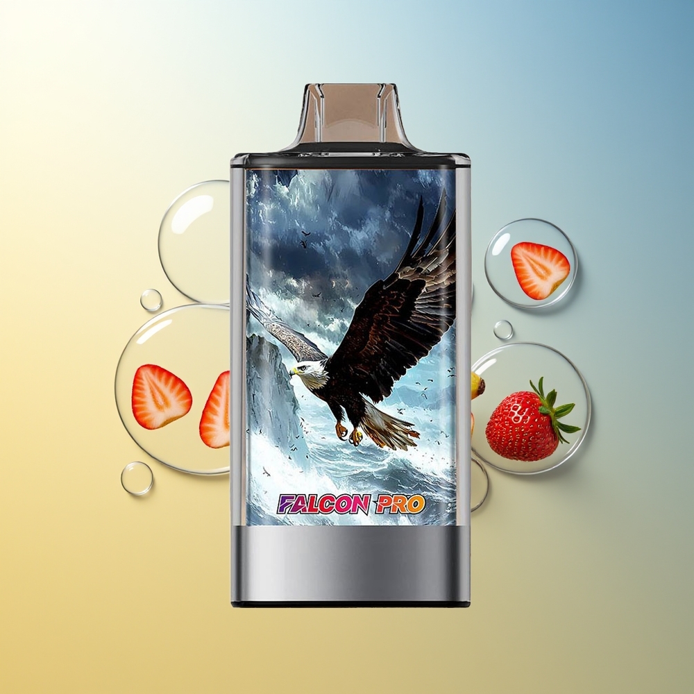 JNR Falcon Pro 28000 Fragola Banana 30ml Smart Display