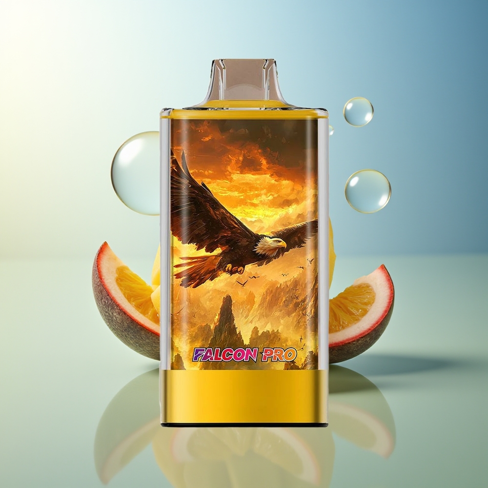 JNR Falcon Pro 28000 Mango Frutto della Passione Ricarica USB Type-C Display Intelligente