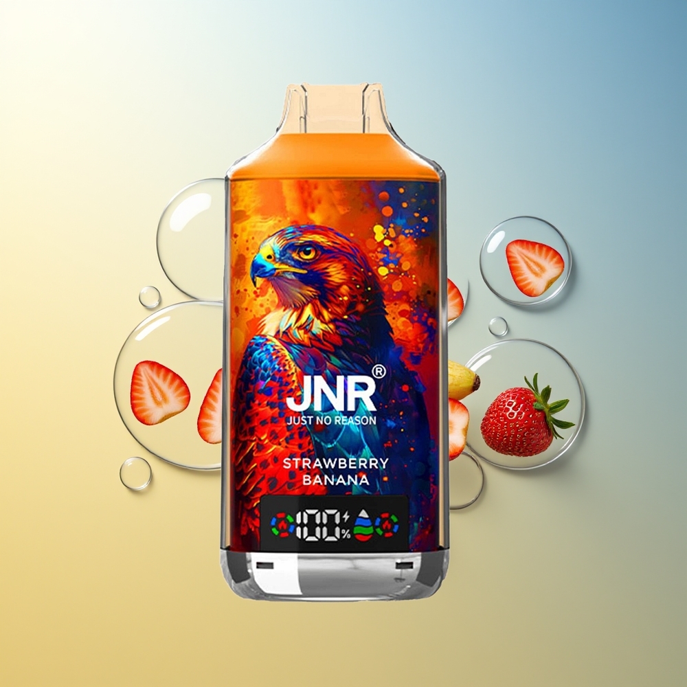 JNR Falcon X 18000 Puff Fragola Banana Dual Mesh Digitale