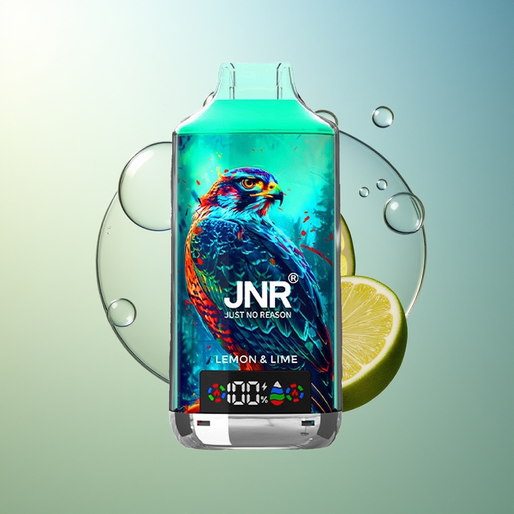 JNR Falcon X 18000 Puff Limone Lime Doppia Maglia Digitale