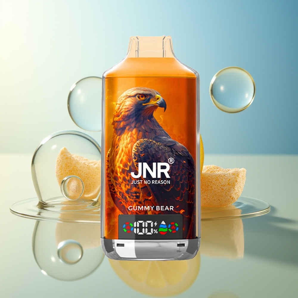 JNR Falcon X 18000 Puff Orsetto Gommoso Doppia Mesh Tipo-C