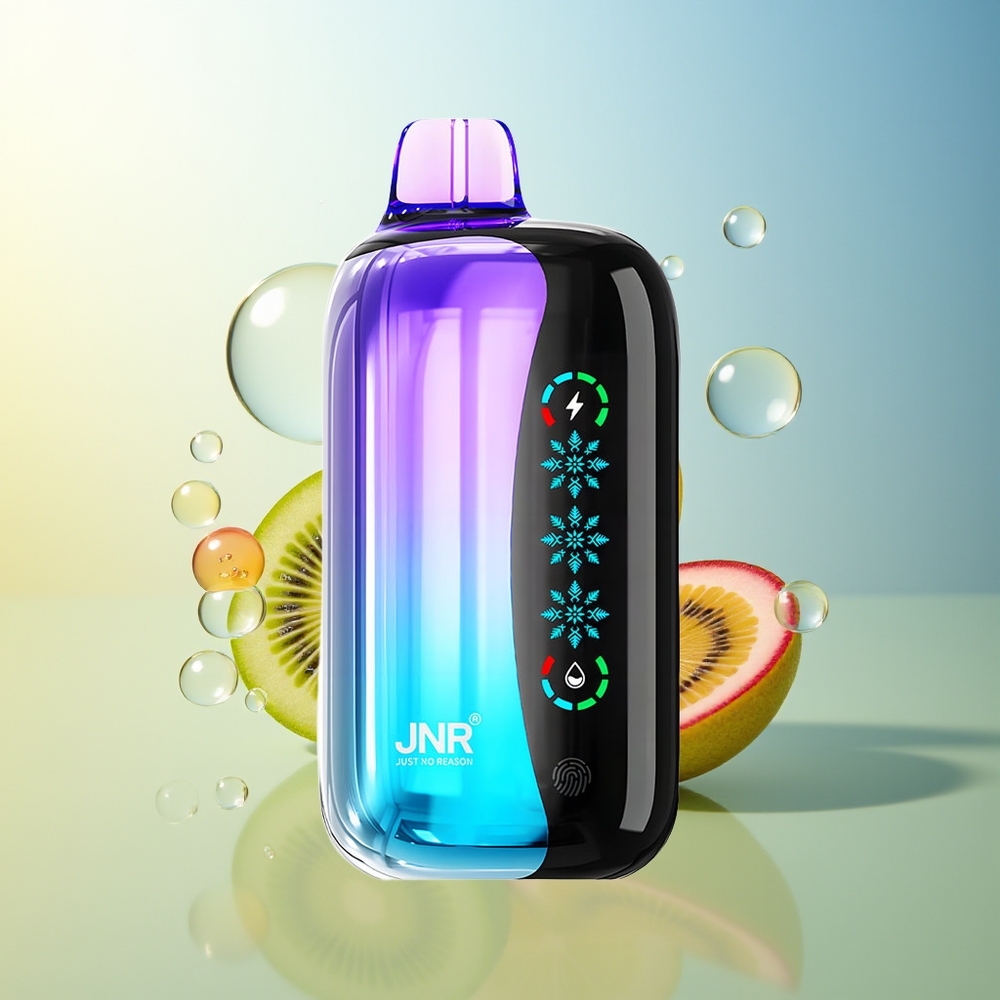 JNR Flex Ice 21000 Puff Disposable Vape Kiwi Frutto della Passione Guava Aria Regolabile