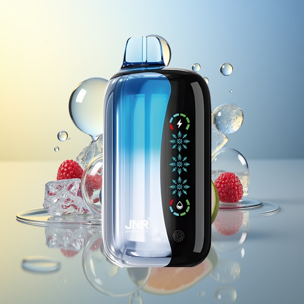 JNR Flex Ice 21000 Puff Mirtillo Ghiaccio Schermo Touch