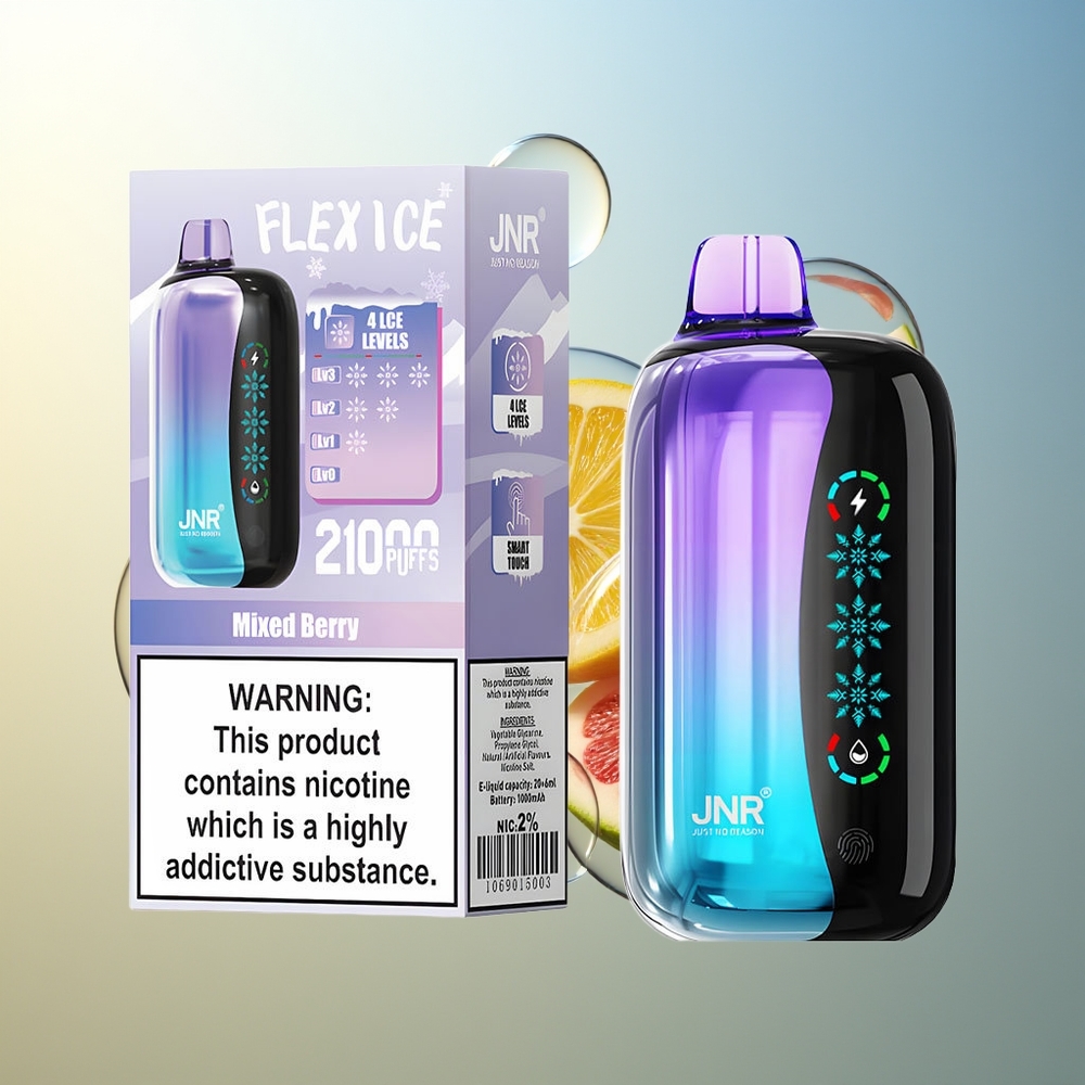 JNR Flex Ice 21000 Puff Miscela di Bacche Aria Regolabile