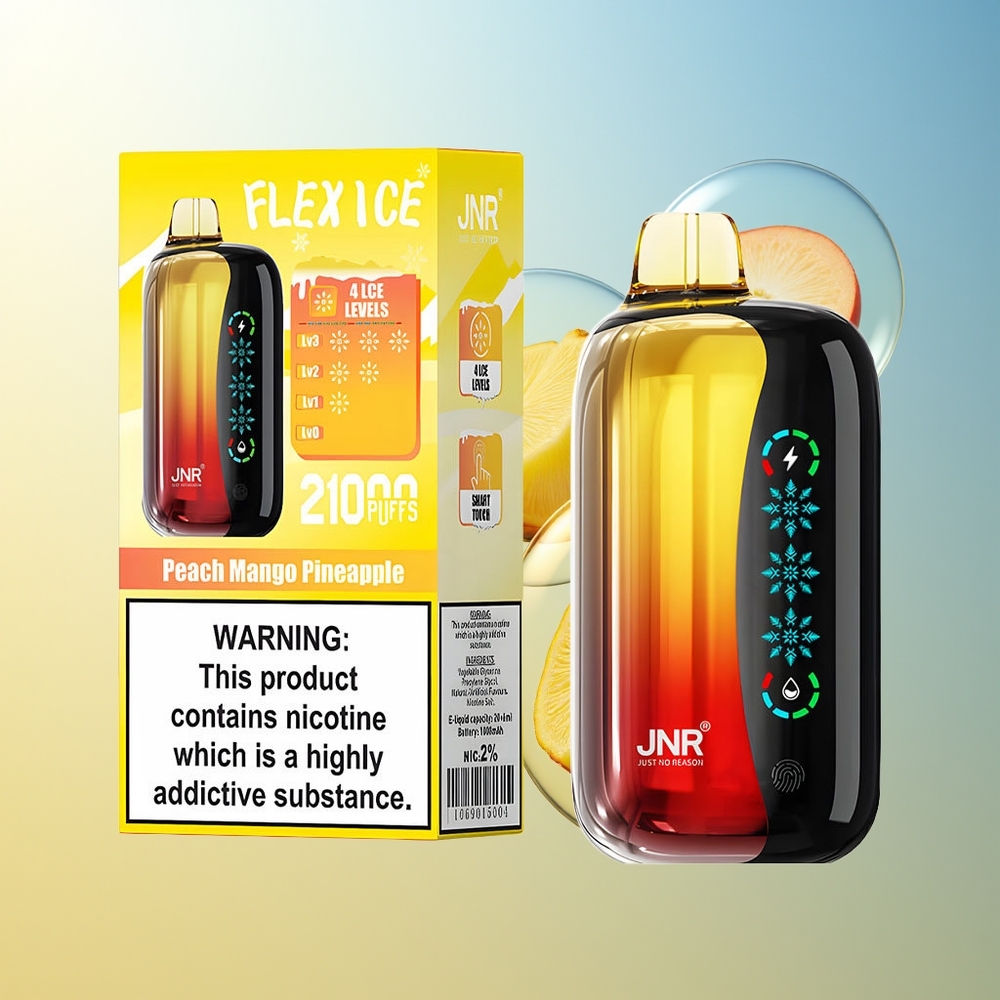 JNR Flex Ice 21000 Puff Pesca Mango Ananas Aria Regolabile