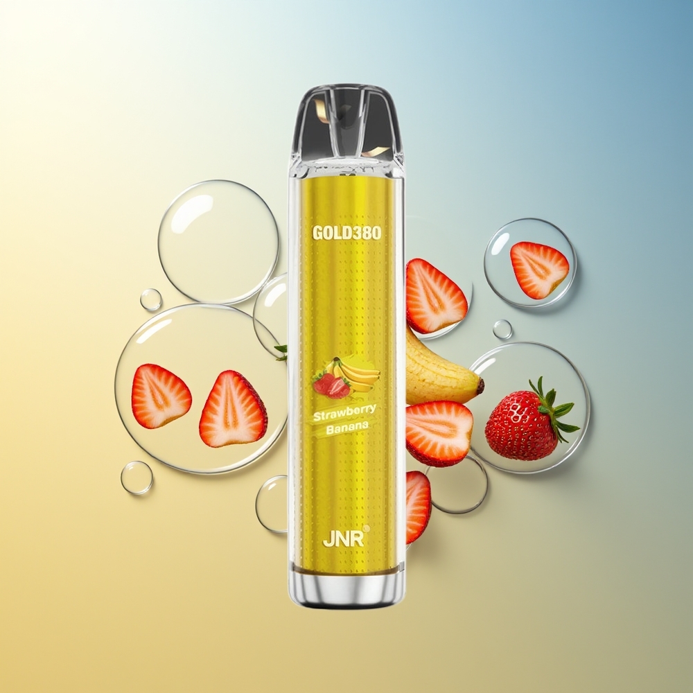 JNR Glod380 6000 Puff Fragola Banana 1.0ohm 13ml