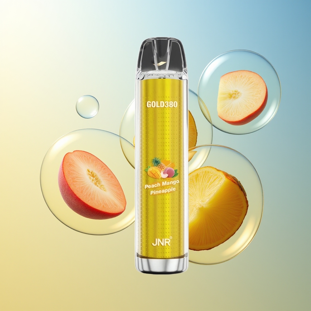JNR Glod380 6000 Puff Pesca Mango Ananas 1500mAh Mesh Coil