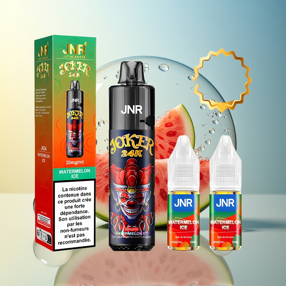JNR Joker 24K Bocche Anguria Ghiaccio 24000 Puff 2% Nicotina