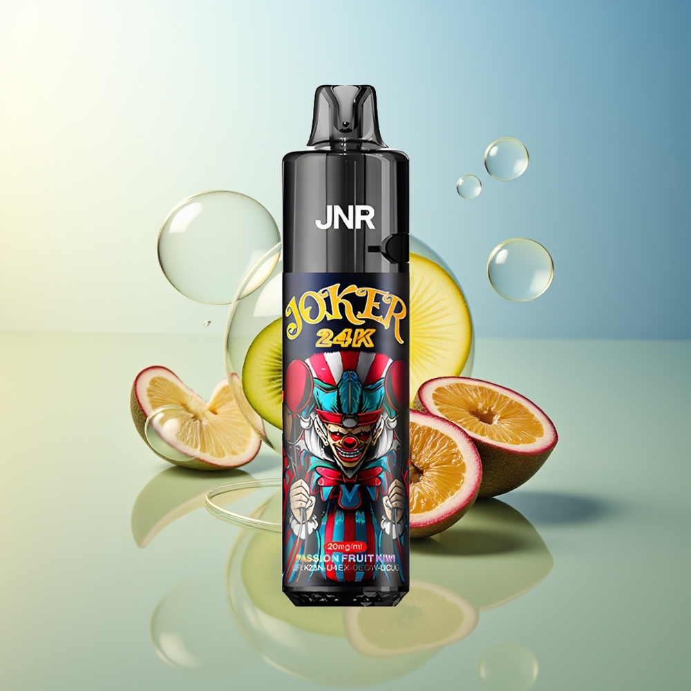 JNR Joker 24K Puff Sigaretta Elettronica Monouso Frutto della Passione Kiwi Ricaricabile 800mAh