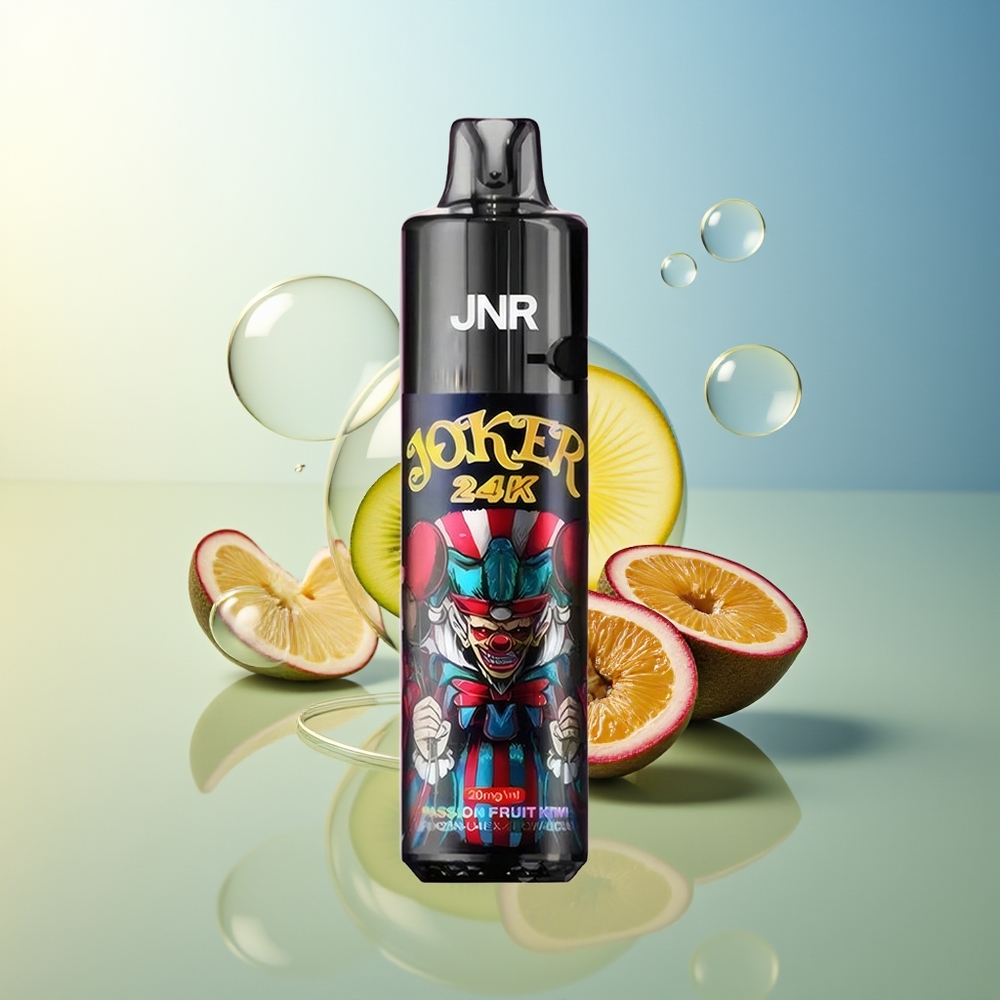 JNR Joker 24K Puff Sigaretta Elettronica Monouso Frutto della Passione Kiwi Ricaricabile 800mAh
