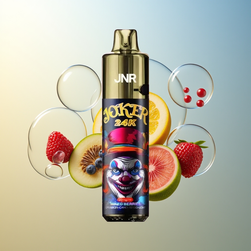 JNR Joker 24K Puff Sigarette Elettroniche Monouso Bacche Miste 800mAh 2% Nicotina