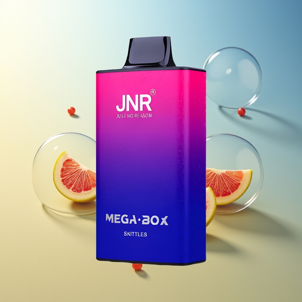 JNR Mega Box 25000 Puff Disposable Vape Arcobaleno 30ml Tipo-C