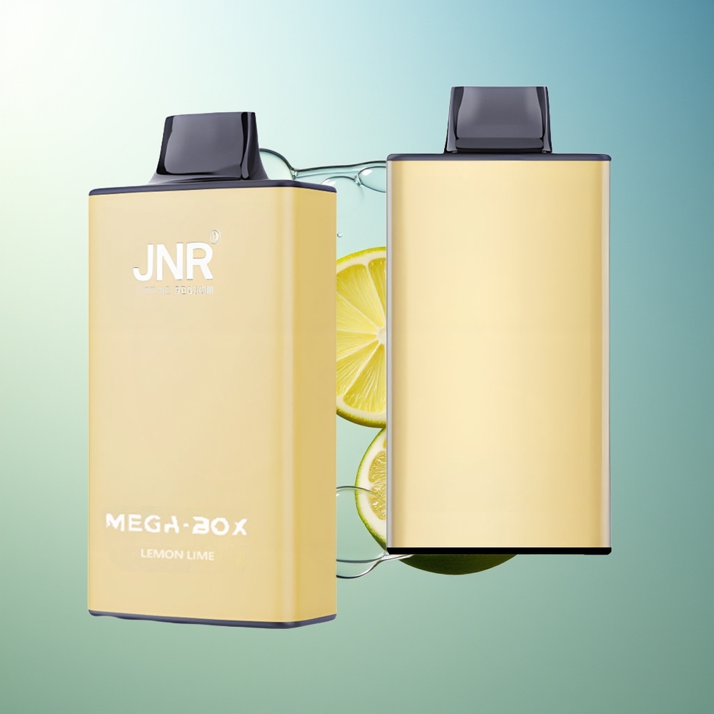 JNR Mega Box 25000 Puff Disposable Vape Limone & Lime Dual Mesh Coil