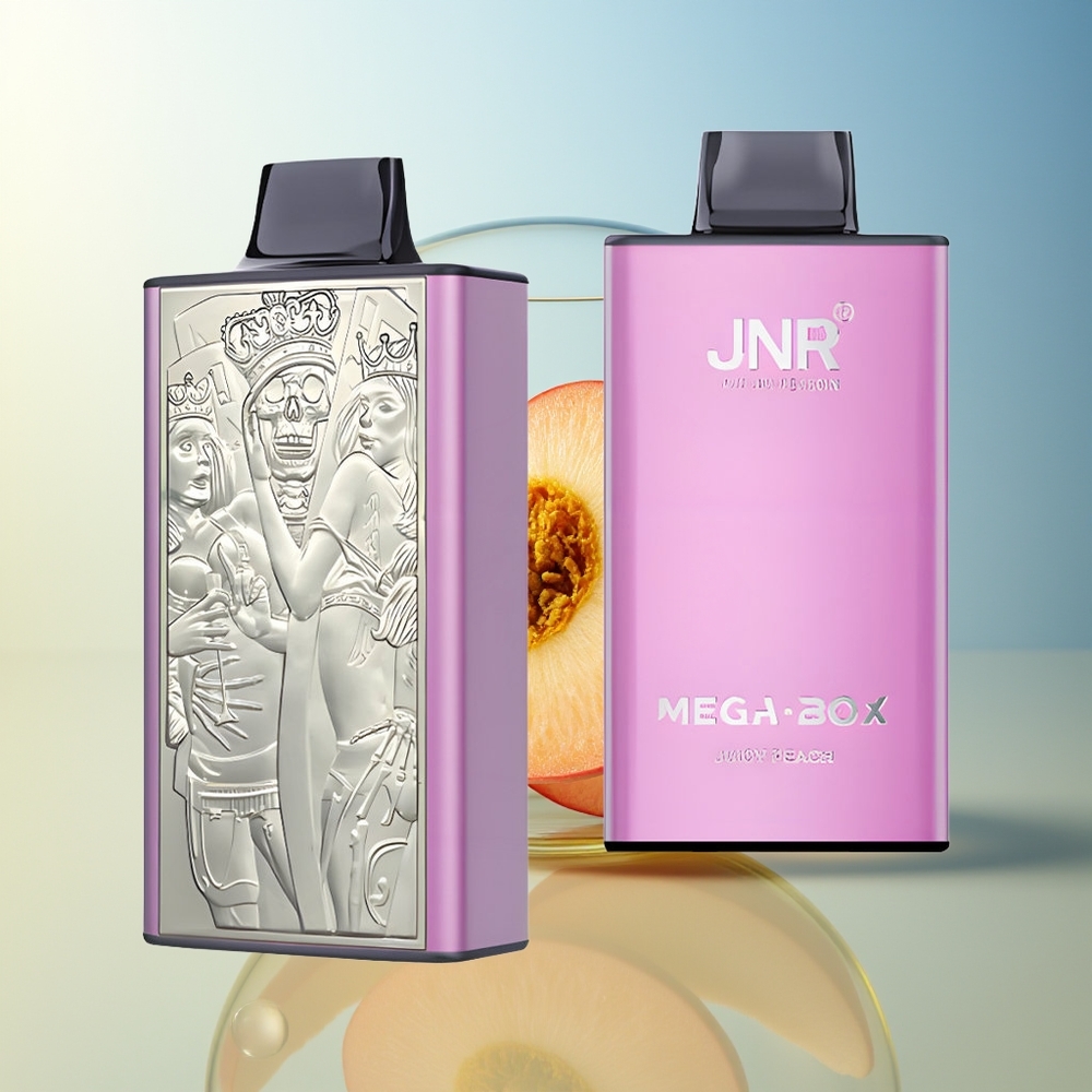 JNR Mega Box 25000 Puff Disposable Vape Pesca Succosa Dual Mesh & 850mAh