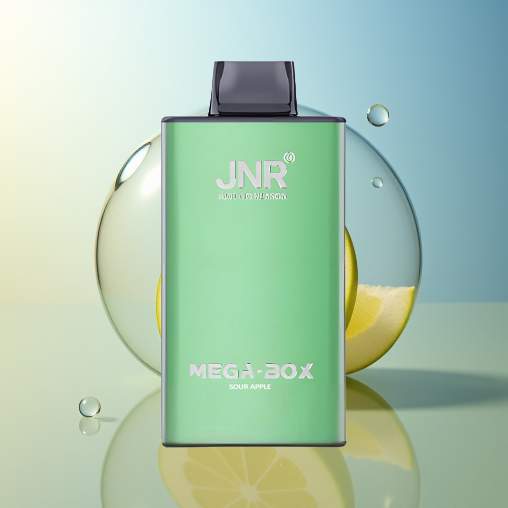 JNR Mega Box 25000 Puff Dual Mesh Mela Acida Disposable Vape