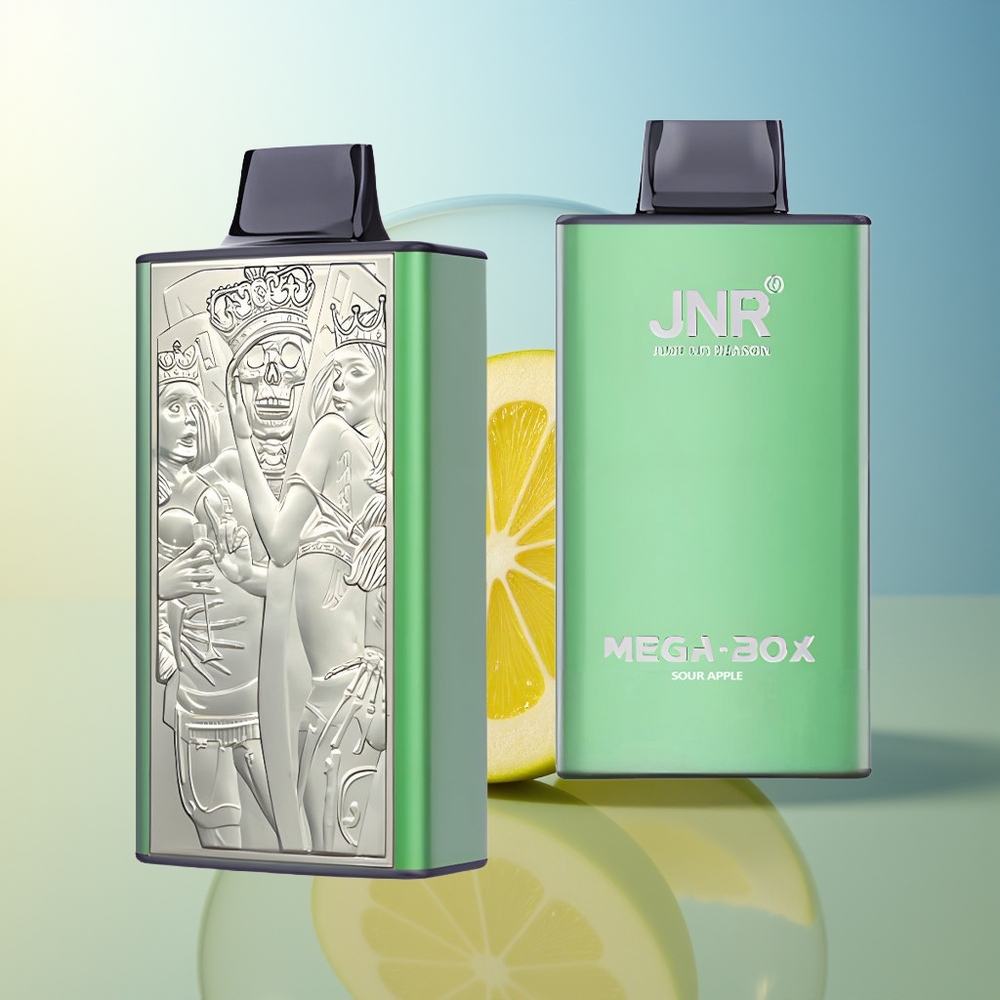 JNR Mega Box 25000 Puff Dual Mesh Mela Acida Disposable Vape
