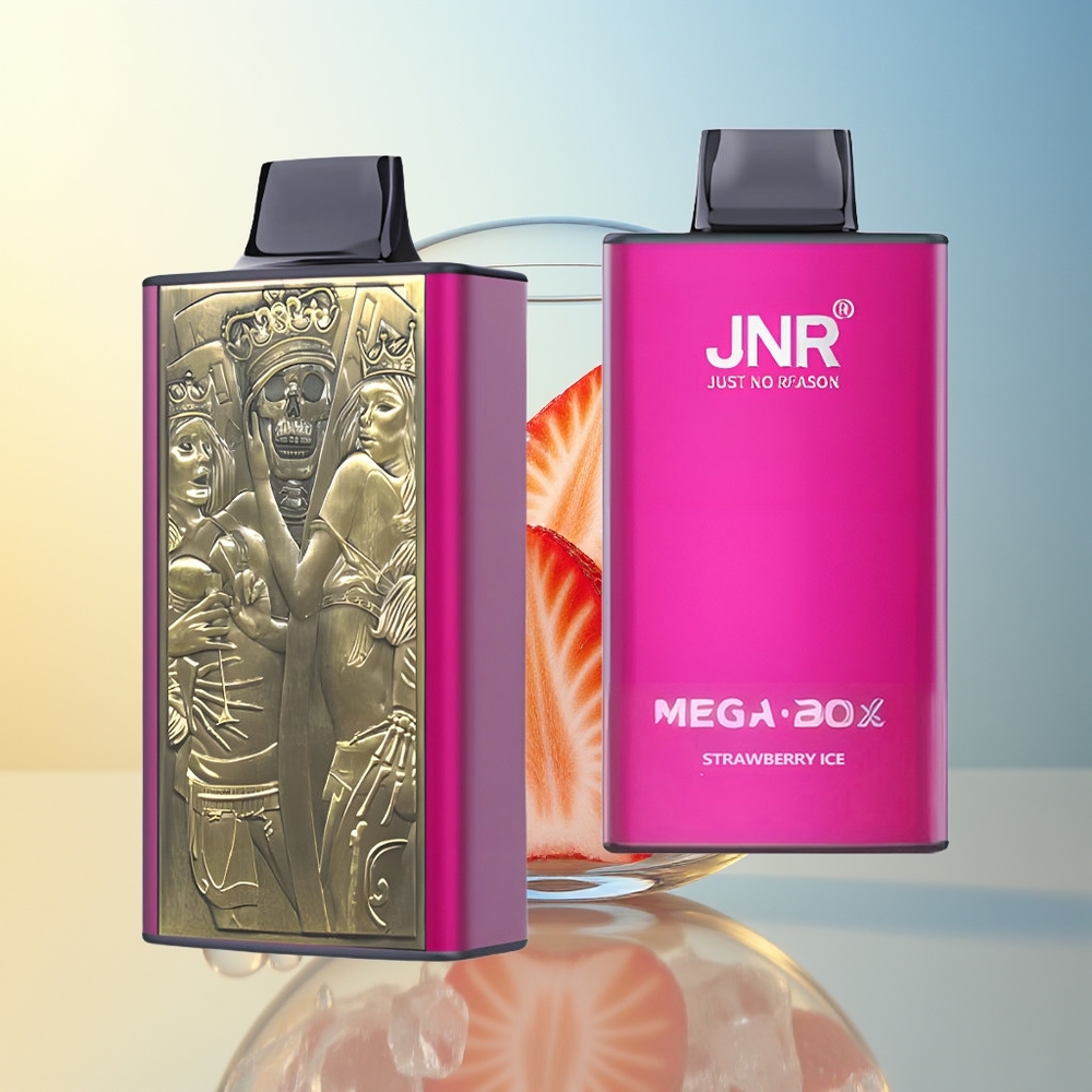 JNR Mega Box 25000 Puff Fragola Ghiaccio Dual Mesh Tipo-C