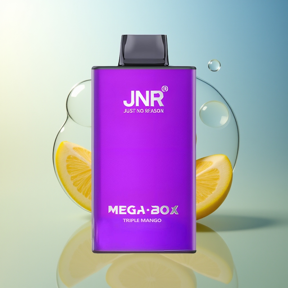 JNR Mega Box 25000 Puff Triplo Mango 30ml Dual Mesh