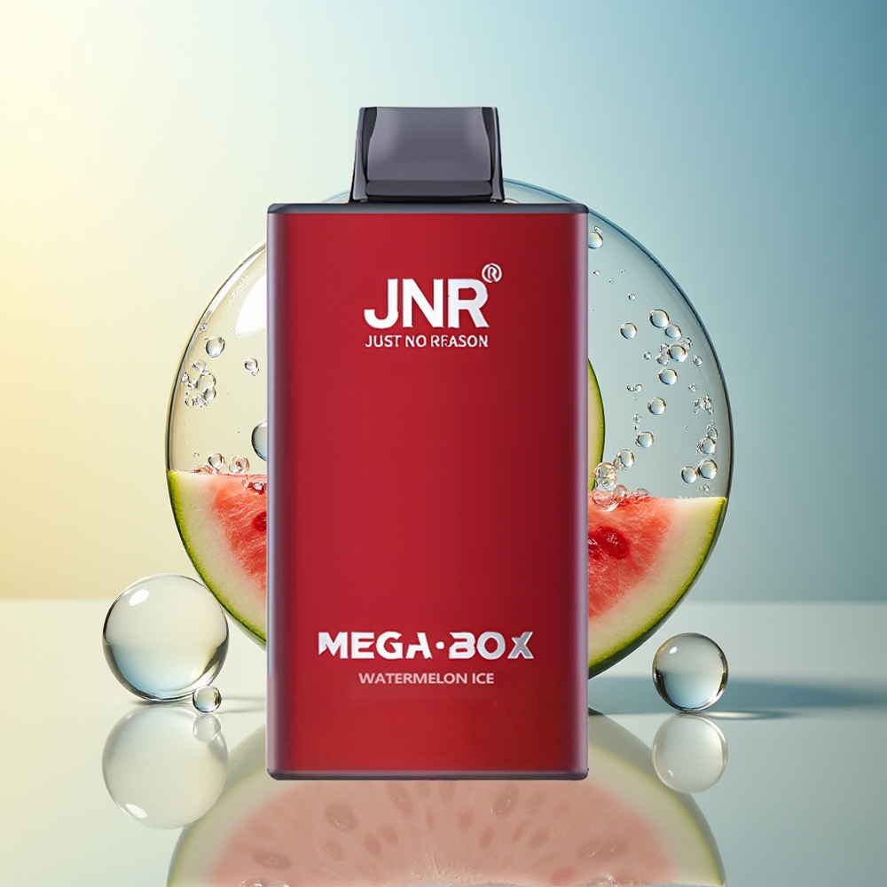 JNR Mega Box 25000 Puff Vape Anguria Ghiaccio Dual Mesh 30ml
