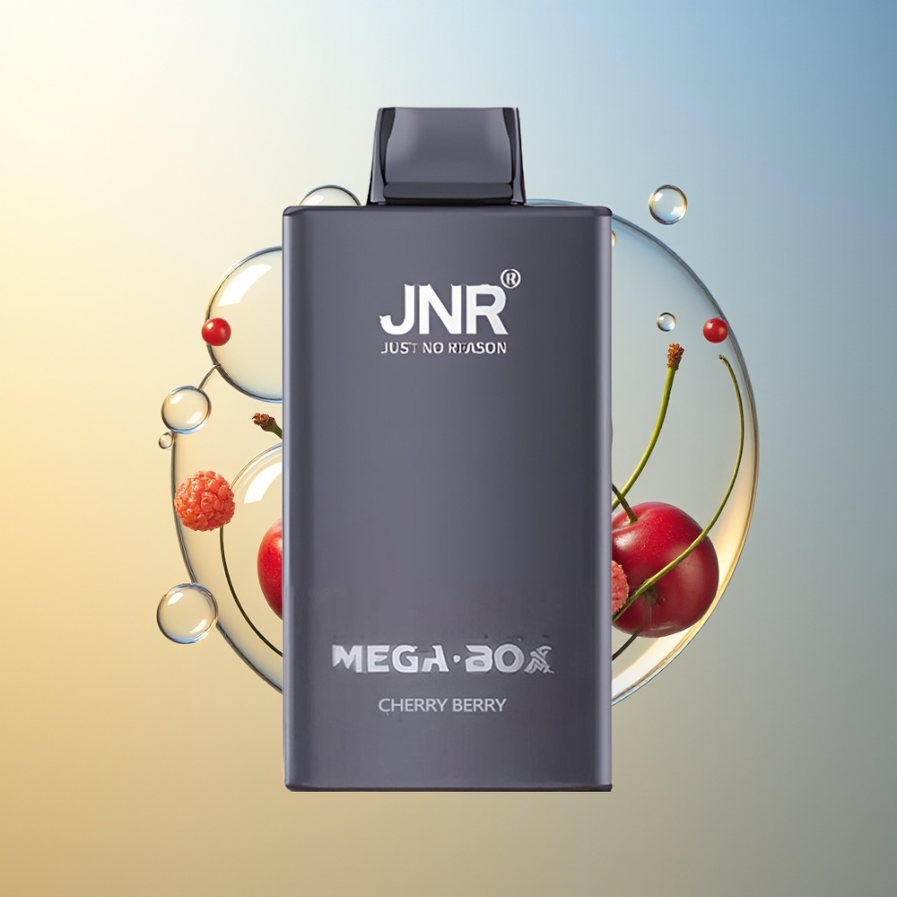 JNR Mega Box 25000 Puff Vape Ciliegia Mora Dual Mesh