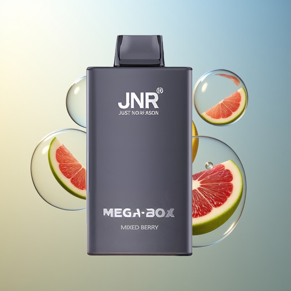 JNR Mega Box 25000 Puff Vape Disposable Misto di Bacche Dual Mesh Coil