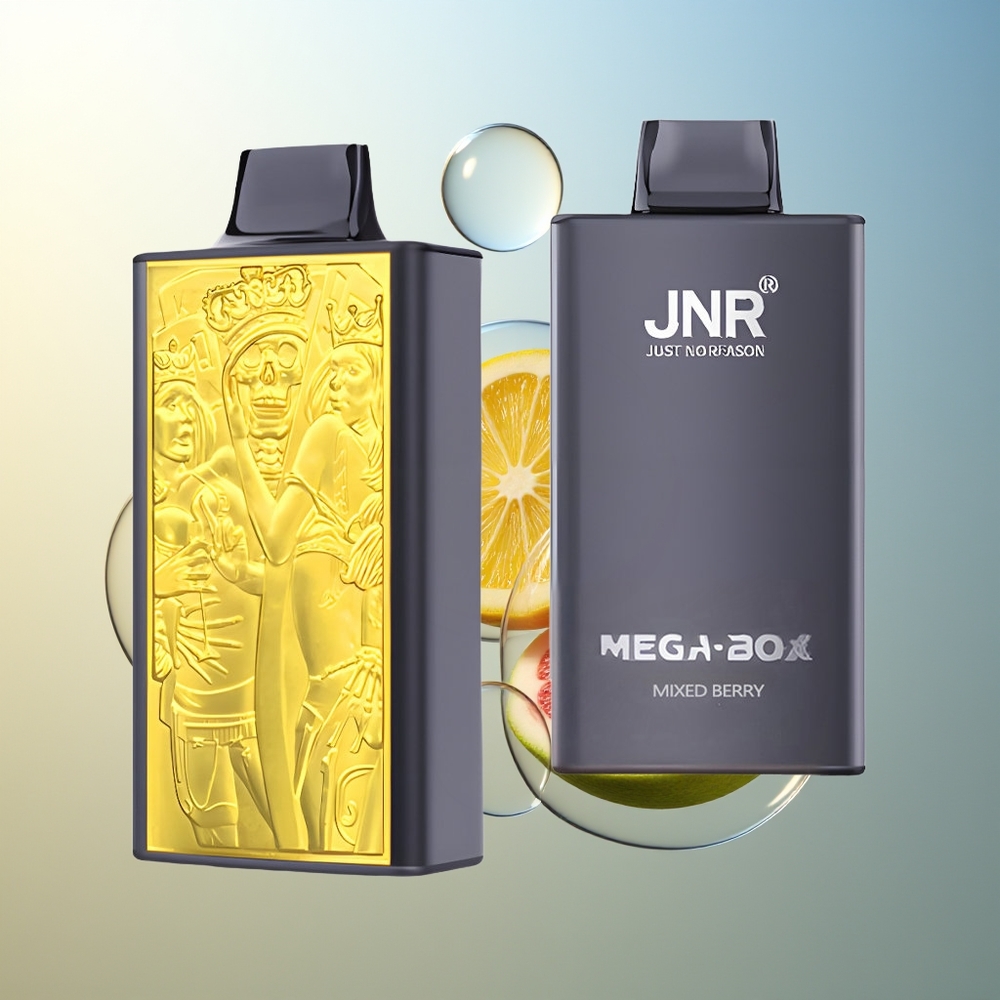JNR Mega Box 25000 Puff Vape Disposable Misto di Bacche Dual Mesh Coil