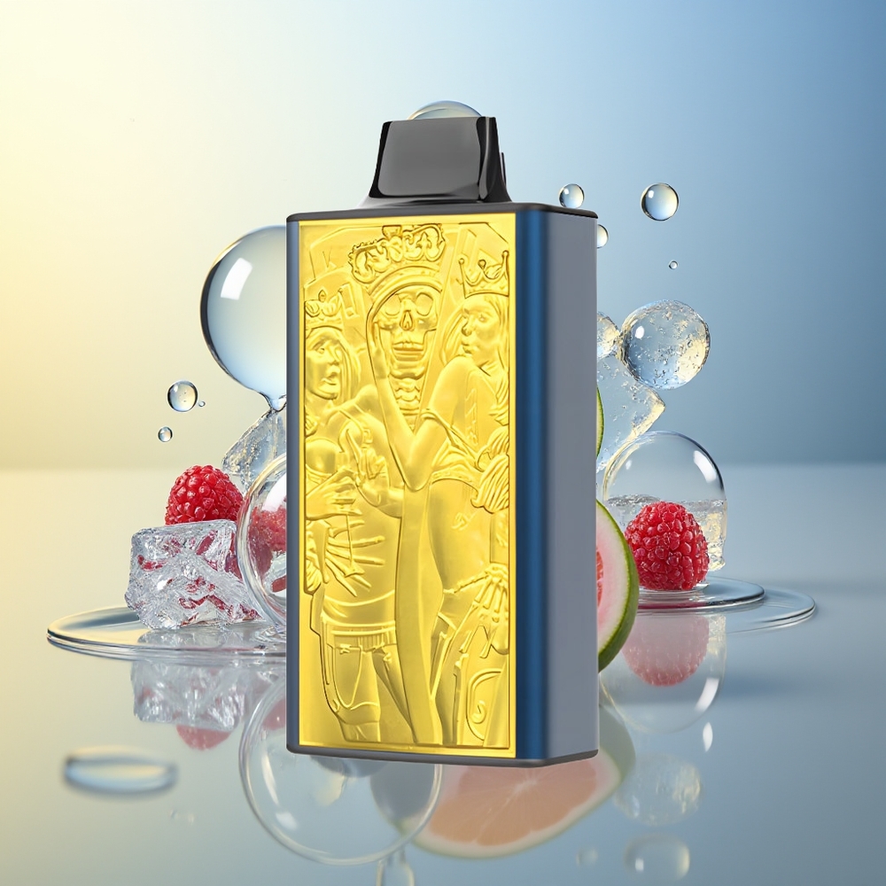 JNR Mega Box 25000 Puff Vapo Disposable Mirtillo Ghiaccio Dual Mesh Coil & Type-C