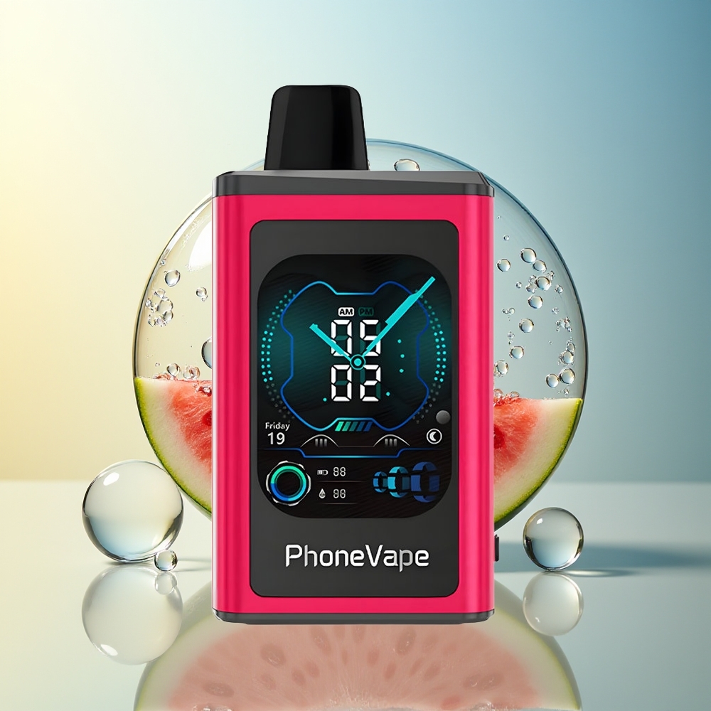 JNR PhoneVape 30000 boccate Anguria Ghiaccio Batteria Ricaricabile 850mAh Schermo Completo