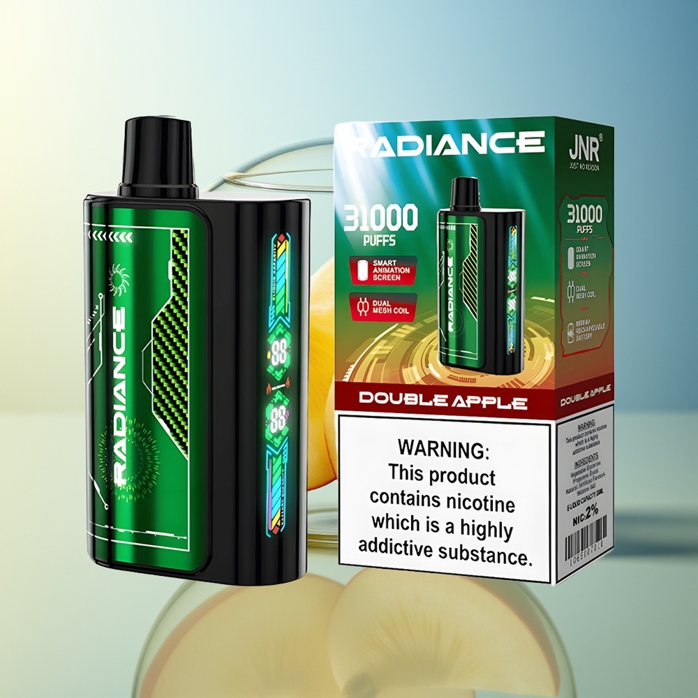 JNR Radiance 31000 Puff Doppia Mela Schermo Animazione Intelligente