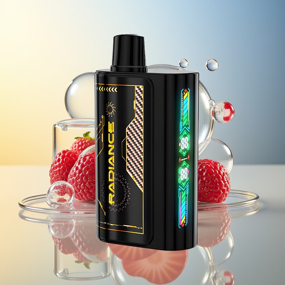 JNR Radiance 31000 Puff Fragola Lampone Ciliegia Ghiaccio 28ml Dual Mesh