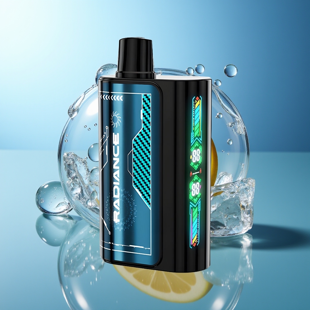 JNR Radiance 31000 Puff Vape Blu Lampone Ghiaccio Dual Mesh Coil