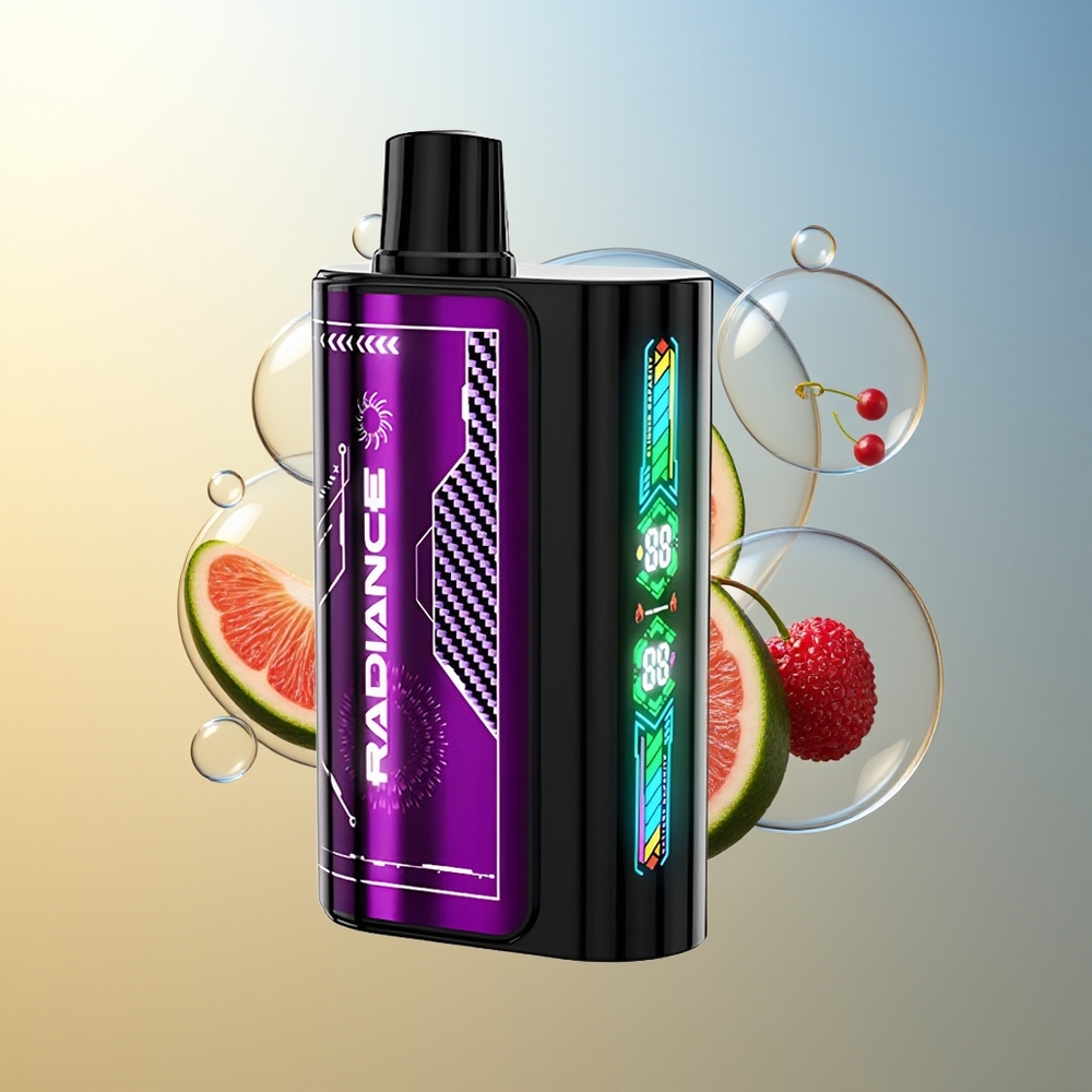 JNR Radiance 31000 Puff Vape Ciliegia Bacca Dual Mesh
