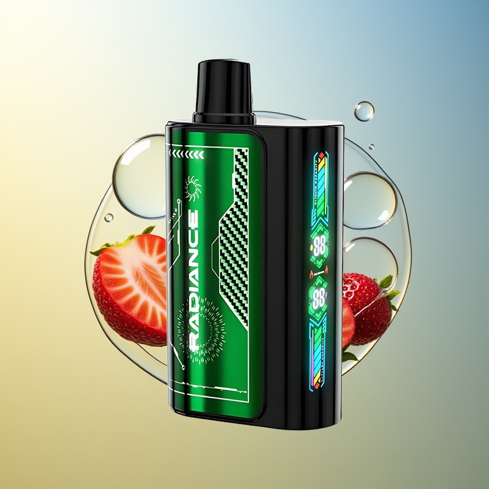JNR Radiance 31000 Puff Vape Disposable Fragola Kiwi 28ml Dual Mesh