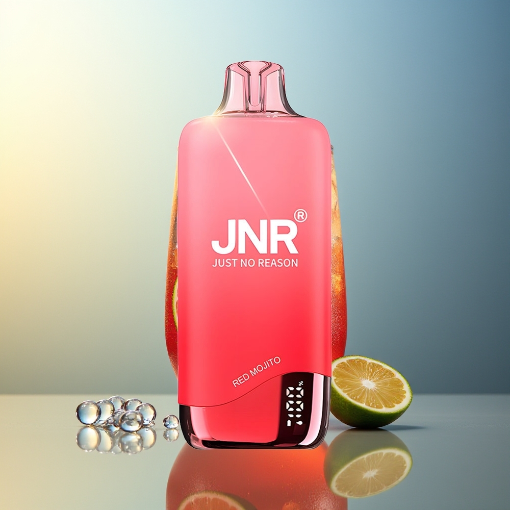 JNR Rainbow 10500 Puff Red Mojito 18ml Mesh