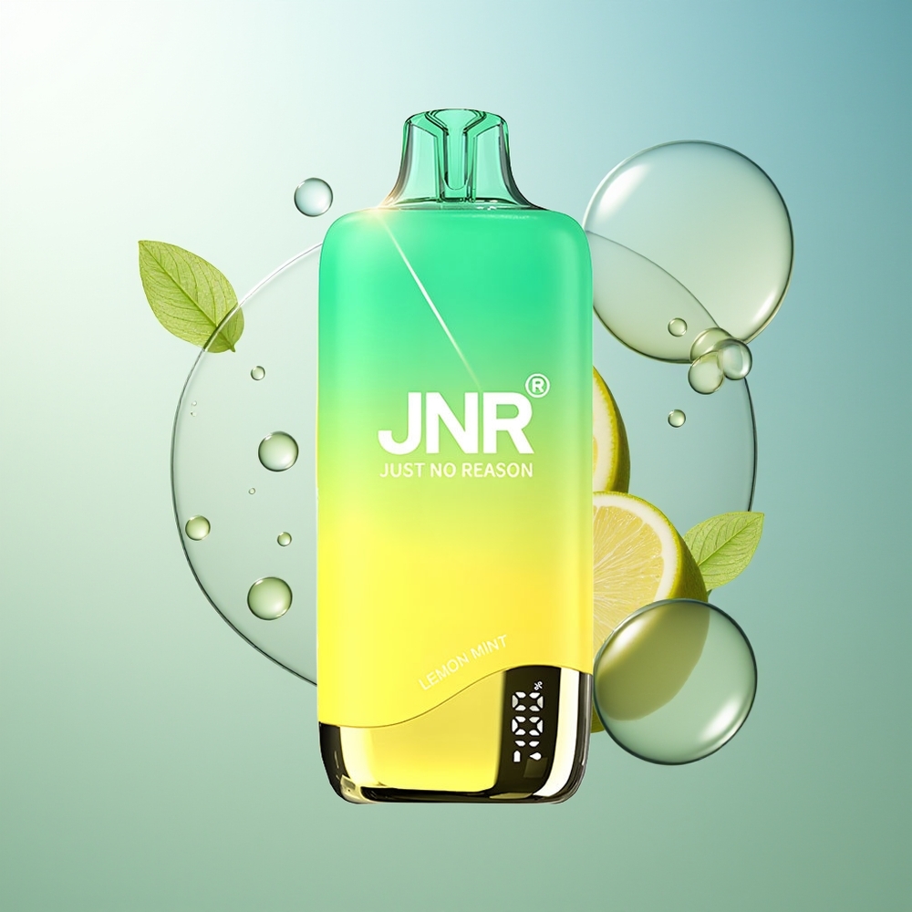 JNR Rainbow 10500 Puff Vape Limone Menta 18ml Mesh