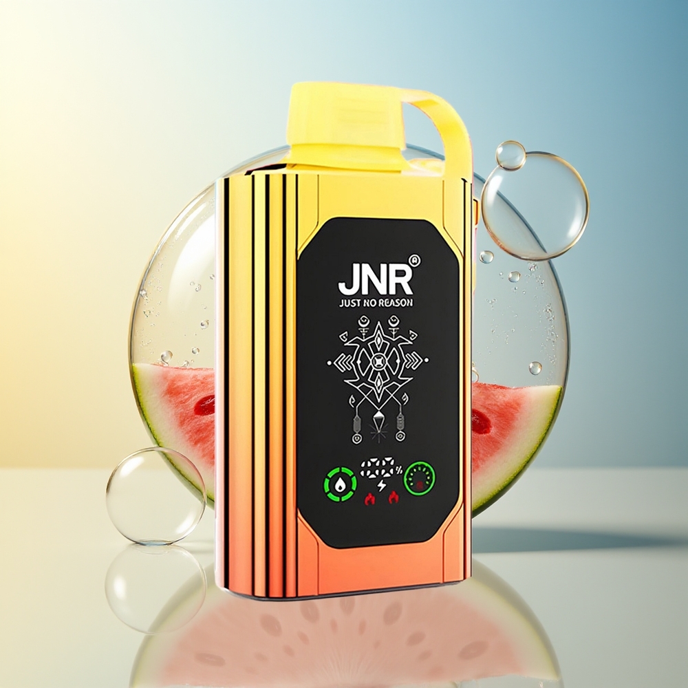 JNR Shisha Hookah Box 20500 Puff Anguria Fragola Bubblegum Dual Mesh Coil Type-C