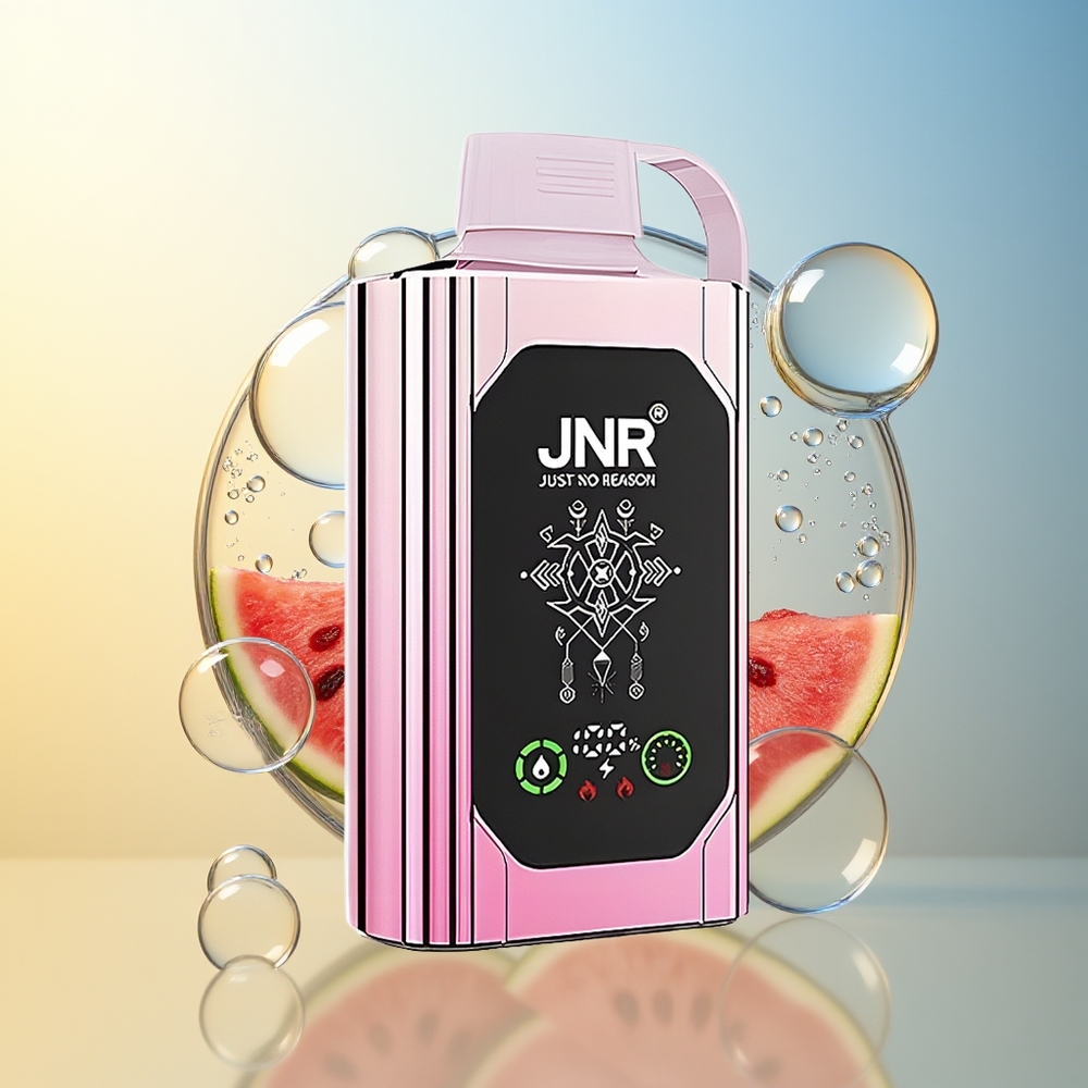 JNR Shisha Hookah Box 20500 Puff Ciliegia Anguria Freeze Dual Mesh Coil