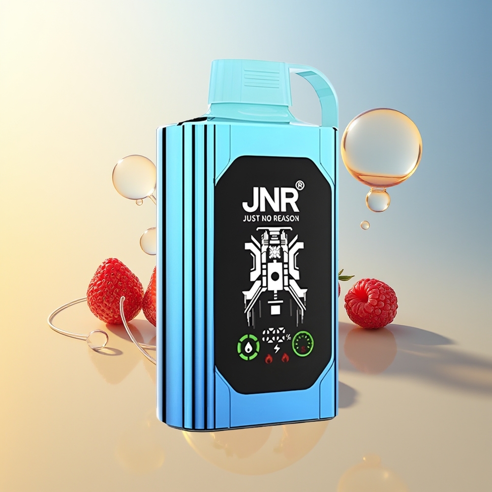 JNR Shisha Hookah Box 20500 Puff Fragola Lampone Caramella Dual Mesh Coil Type-C