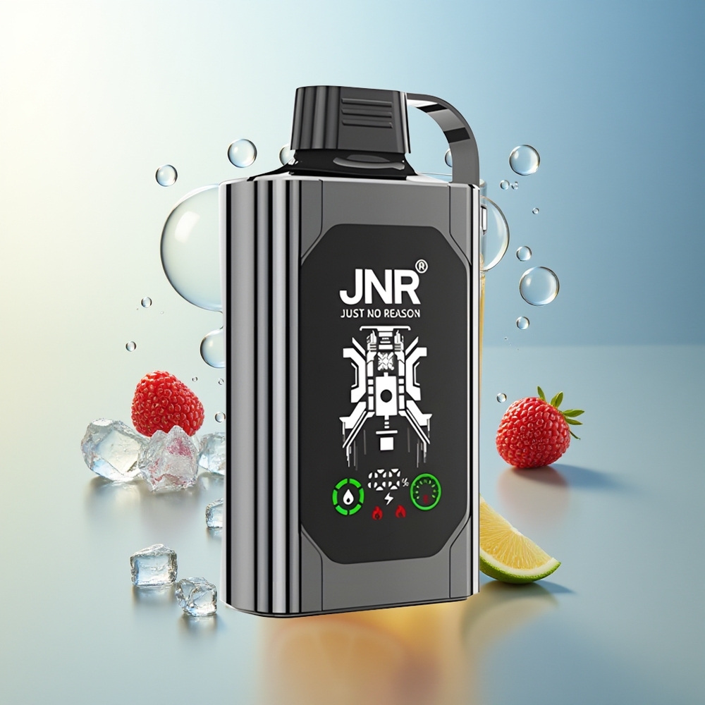JNR Shisha Hookah Box 20500 Puffs Vapo Disposable Misto Frutti di Bosco Ghiaccio Dual Mesh Coil Type-C
