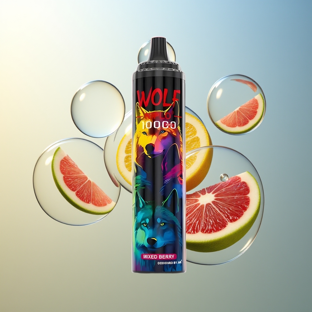 JNR Wolf Niplo 10000 Puff Misto di Bacche Mesh 1.0 Ohm