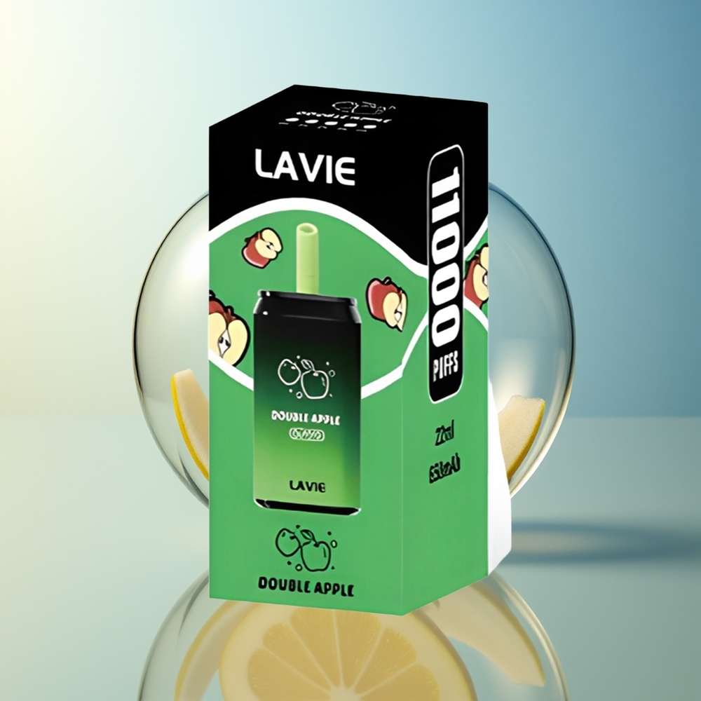 LAVIE Aurora 11000 Puff Doppia Mela Ricaricabile Tipo C 22ML