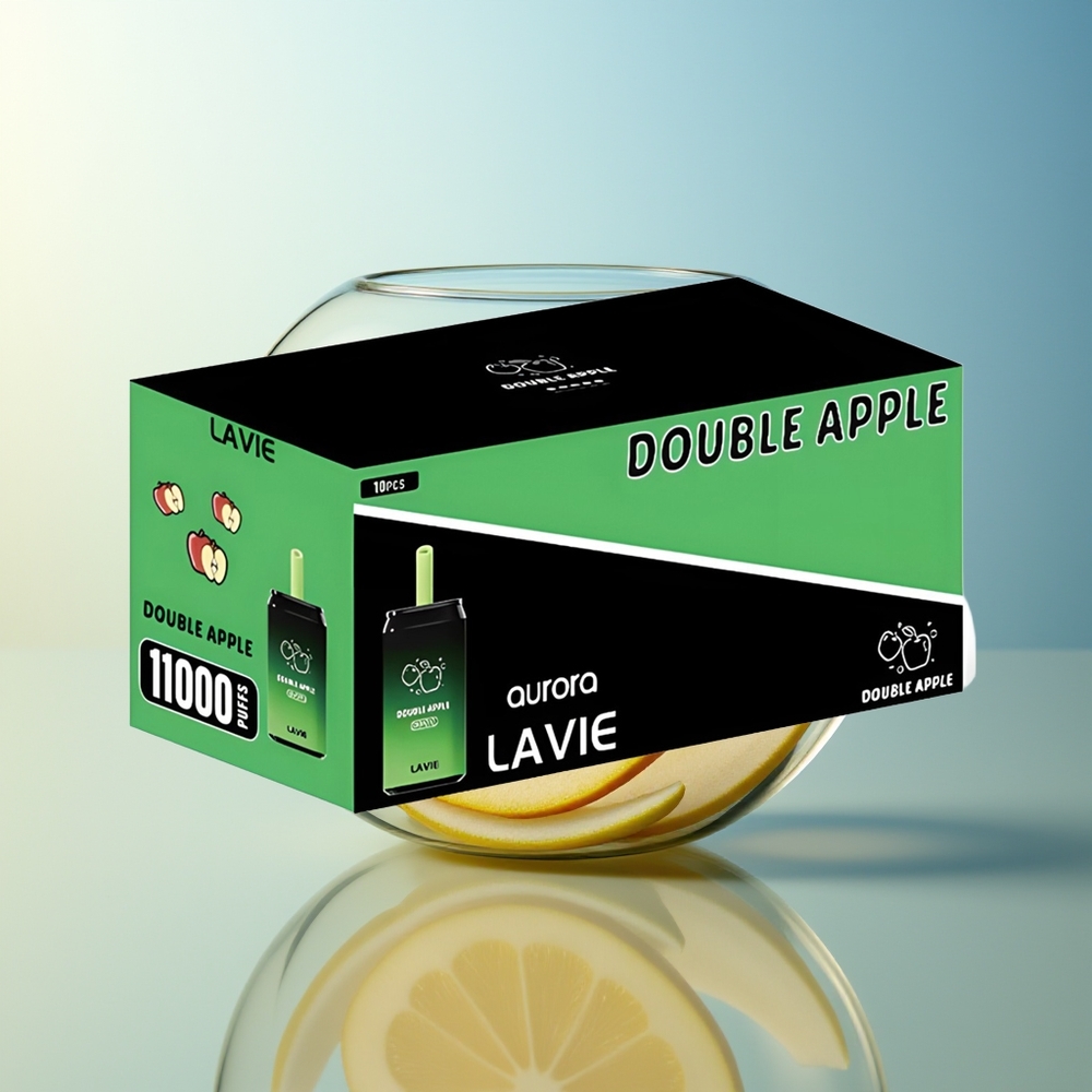 LAVIE Aurora 11000 Puff Doppia Mela Ricaricabile Tipo C 22ML