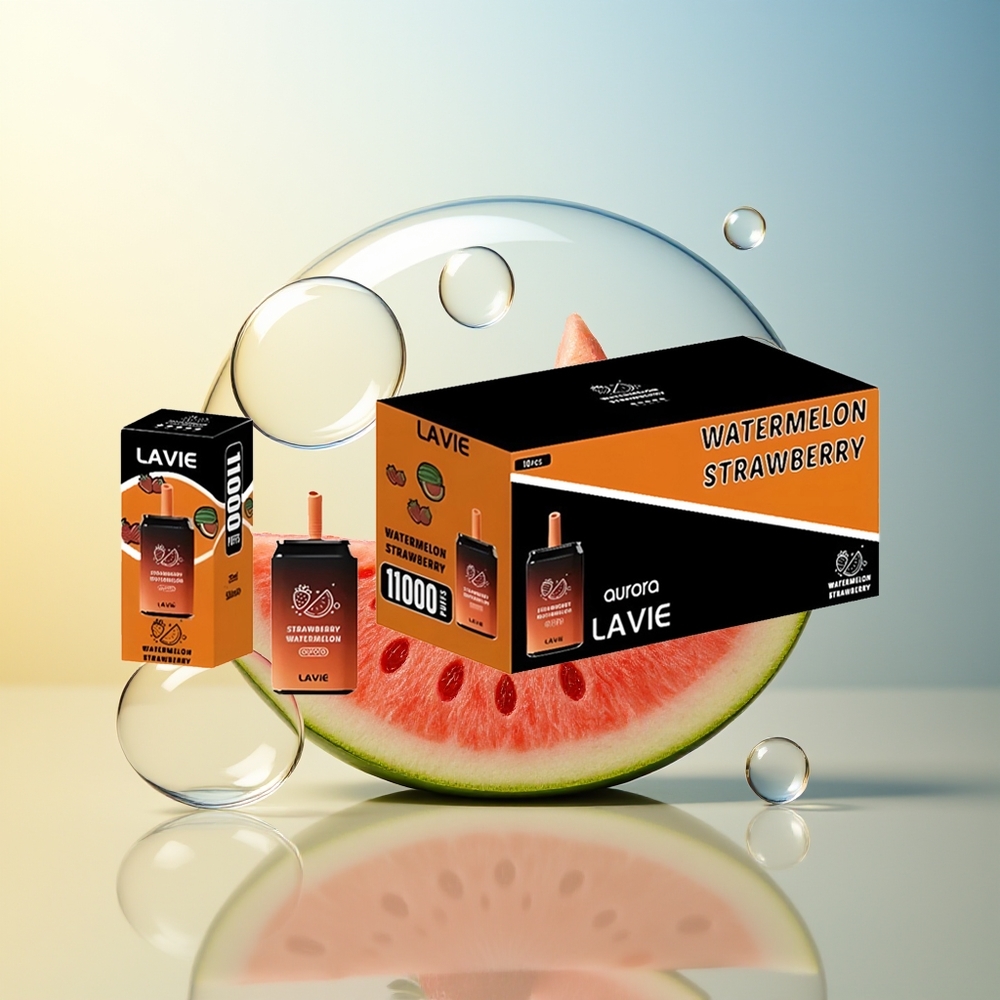 LAVIE Aurora 11000 Puff Fragola Anguria Ricaricabile Tipo C