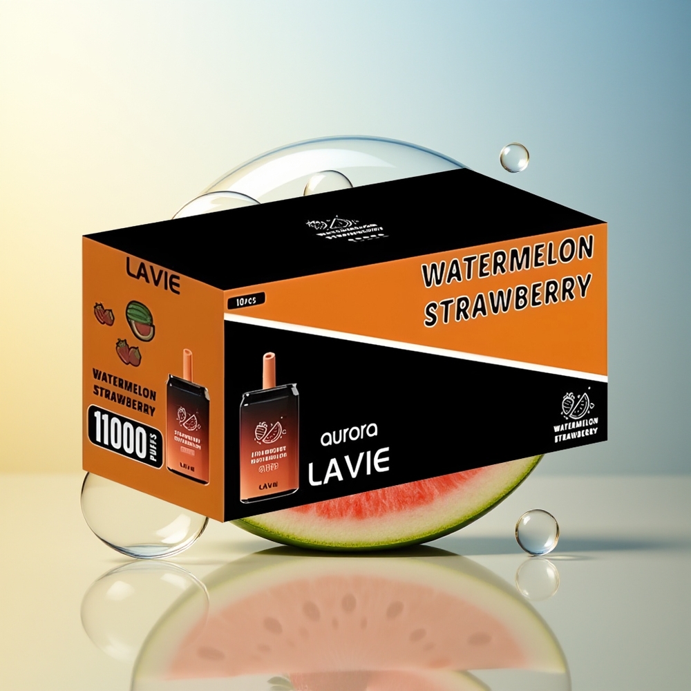 LAVIE Aurora 11000 Puff Fragola Anguria Ricaricabile Tipo C