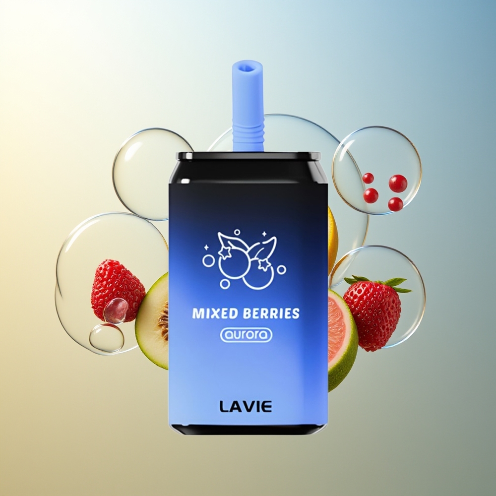 LAVIE Aurora 11000 Puffini Misti di Bacche Ricaricabile Type C