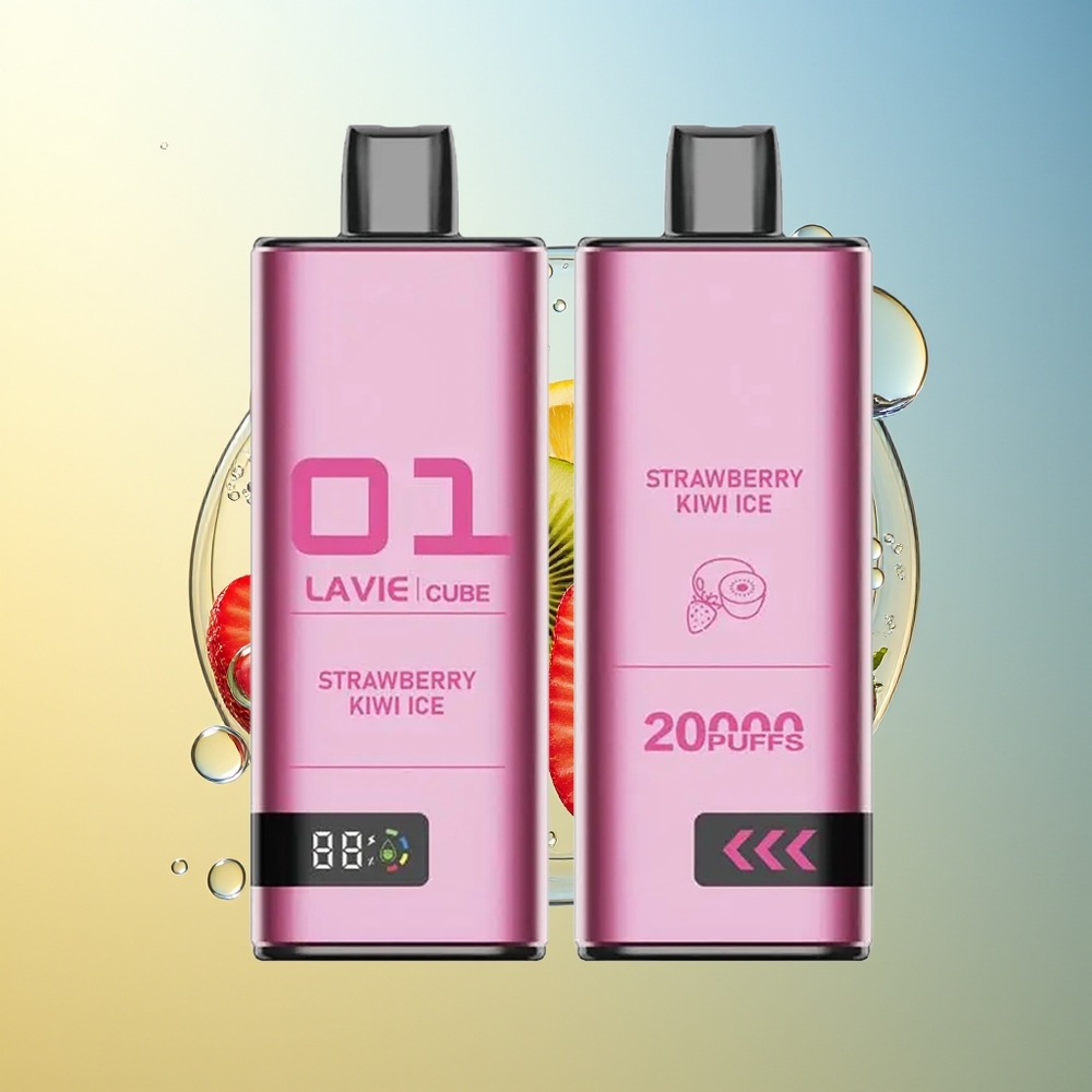 LAVIE Cube 20000 Puff Fragola Kiwi Ghiaccio Disposable Vape 28ML Type C