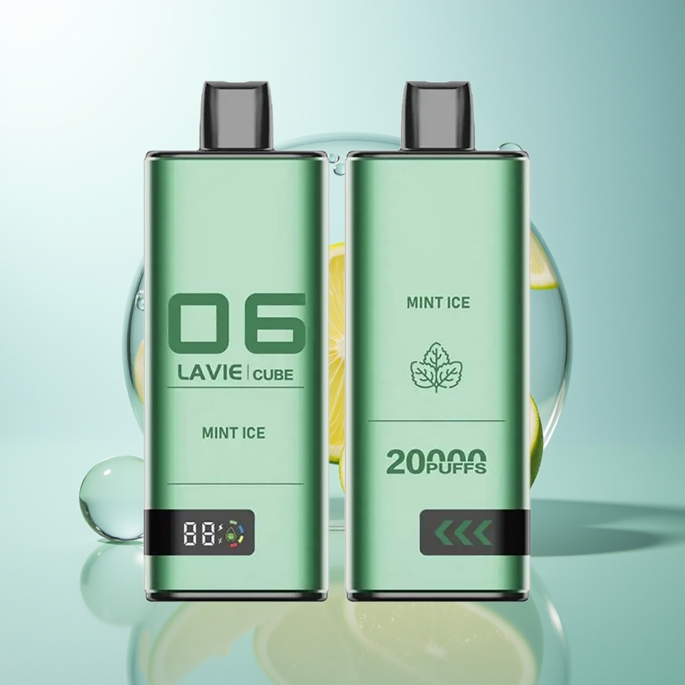LAVIE Cube 20000 Puff Sigarette Elettroniche Monouso Menta Ghiaccio 28ML Type C